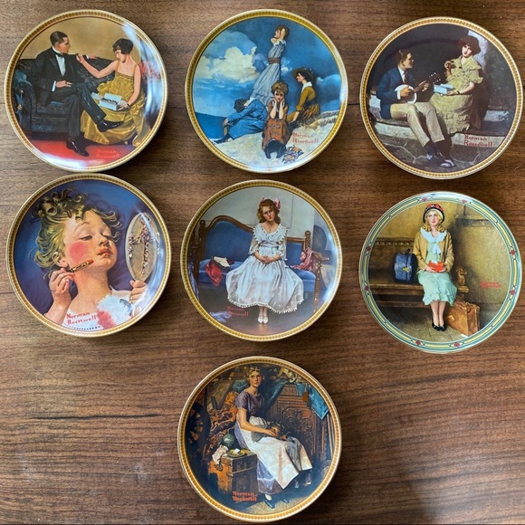 Norman Rockwell Other - NORMAN ROCKWELL Lot of Decorative Plates